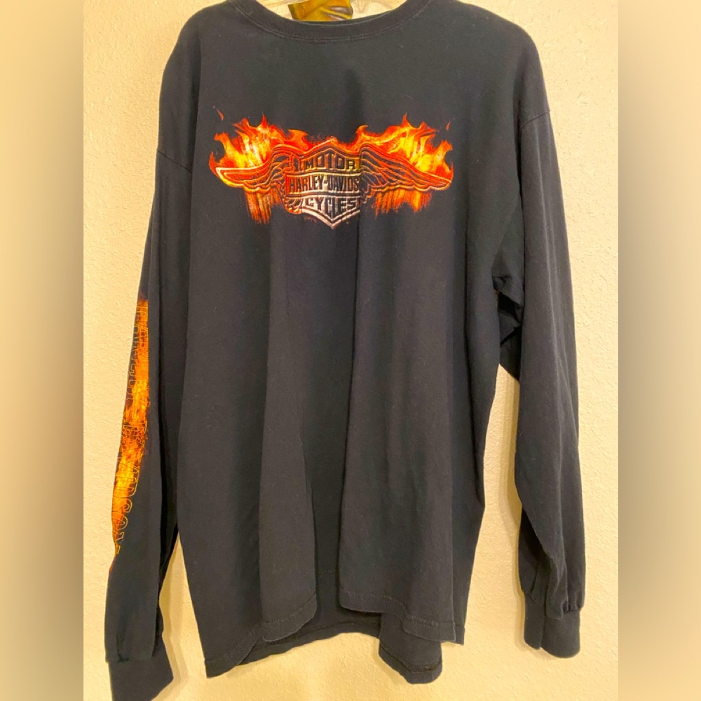 Harley Davidson 90’s Vintage Long Sleeve Shirt